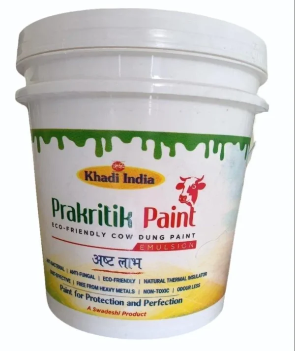 4 Litre Prakritik Cow Dung Emulsion Paint