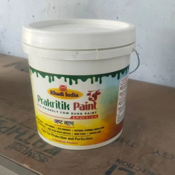 10 Liter Prakritik Cow Dung Emulsion Paint - Image 2